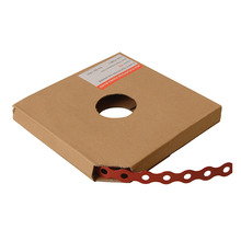 Red Plastic Coated Pre-Galvanised Band 17mm x 0.8 x 10m Box 1
