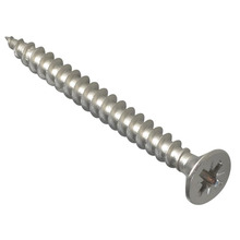 Multi-Purpose Pozi Compatible Screw CSK ST S/Steel 5.0 x 50mm Box 200