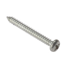General Purpose Pozi Compatible Screw Round Head TT ZP 1.1/2in x 8 Box 200