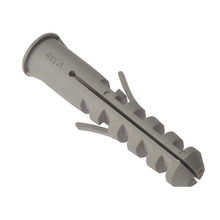 Nylon Wall Plug Rimmed M12 x 60mm Bag 25