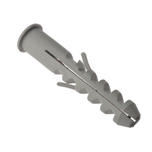 Nylon Wall Plug Rimmed M14 x 75mm Bag 25