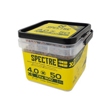 Spectre™ PZ Compatible Wood Screw CSK ZYP 4.0 x 50mm Tub 900