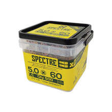 Spectre™ PZ Compatible Wood Screw CSK ZYP 5.0 x 60mm Tub 500