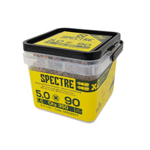 Spectre™ PZ Compatible Wood Screw CSK ZYP 5.0 x 90mm Tub 350
