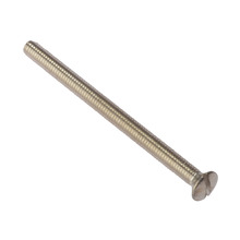 Socket Screw Slotted Raised Head Nickel Plated 3.5 x 50mm Bag 100