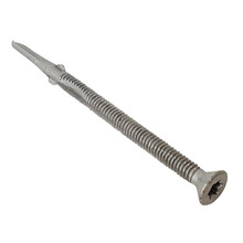 TechFast Timber to Steel CSK/Wing Screw No.3 Tip 5.5 x 110mm Box 50