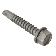 TechFast Roofing Sheet to Steel Hex Screw No.3 Tip 5.5 x 38mm Box 100