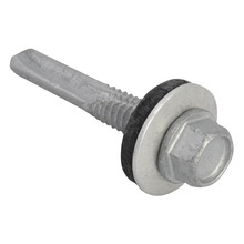 TechFast Hex Roofing Screw Self-Drill Heavy Section 5.5 x 32mm Pack 100