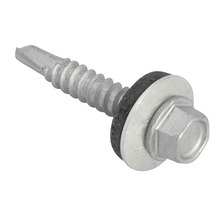 TechFast Hex Head Roofing Screw Self-Drill Light Section 5.5 x 32mm Pack 100