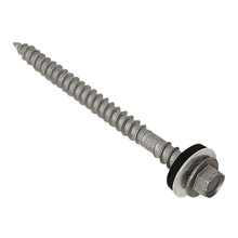 TechFast Composite Panel to Timber Hex Screw T17 Gash Point 6.3 x 80mm Box 100