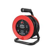 Open Drum Cable Reel 240V 13A 2-Socket 15m
