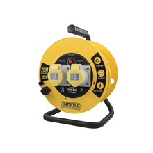 Open Cable Reel 110V 20m 16A 2 Socket (1.5mm Cable)