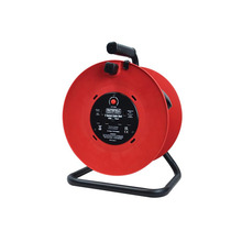 Open Drum Cable Reel 240V 13A 2-Socket 50m