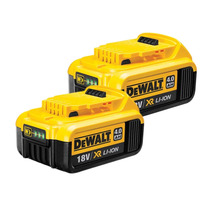 DeWalt DCB182X2 18V XR 4.0Ah Battery Twin Pack