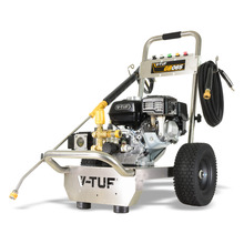 V-TUF GB065 200BAR 12 lpm HONDA 6.5HP Pressure Washer, Gearbox Pump - Stainless Steel Frame