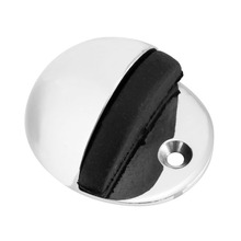 Eclipse Shielded Oval Door Stop 51 mm - Polished Chrome Plate - J95303