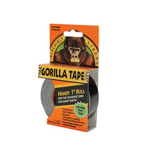 Gorilla Tape® Handy Roll 25mm x 9m Black