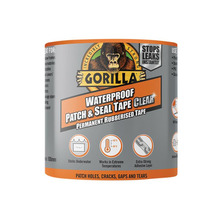 Gorilla® Waterproof Patch & Seal Tape 100mm x 2.4m Clear