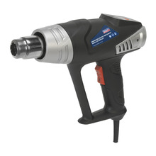 Sealey HS104K 2000W Deluxe Heat Gun Kit with LCD Display 80-600�C