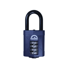 Squire HSQCP5015BX CP50/1.5 Combination Padlock 4-Wheel 50mm Long Shackle 38mm Boxed