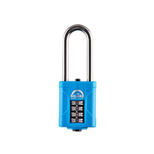 Squire HSQCP50S25BX CP50S25 Heavy-Duty Rustproof Marine Combi Padlock 50mm Long Shackle 63mm Boxed