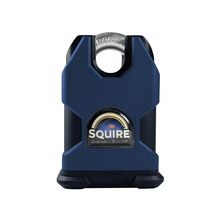 Squire HSQSS80CS SS80S Stronghold Solid Steel Padlock 80mm Closed Shackle CEN6 Boxed