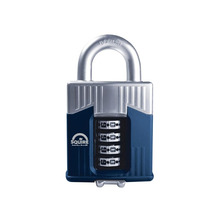 Squire HSQWC55BX Warrior High-Security Open Shackle Combination Padlock 55mm Boxed