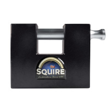 Squire HSQWS75SKA WS75S Stronghold Container Block Lock 80mm Keyed Alike
