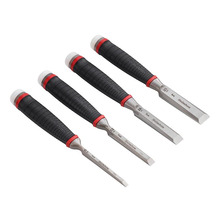 Hultafors HUL390671 HDCS4 Heavy-Duty Chisel Set, 4 Piece (6-25mm)