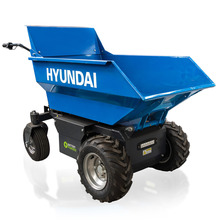 Hyundai 500Kg Battery Powered Mini Dumper, 48V, 32Ah, Brushless Motor, Hydraulic Tilt | HYMD500B