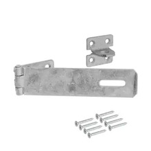 Eclipse 152 mm Hasp & Staple - Galvanised - with Fixings - J93362