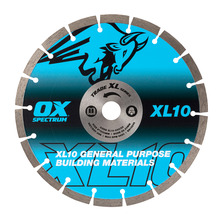 OX Spectrum Trade XL-10 Segmented Diamond Blade - General Purpose - 230/22.23mm