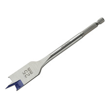 IRWIN&reg; IRW10502813 Blue Groove 4X Flat Bit 20 x 152mm