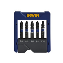IRWIN® IRW1923433 Phillips/Pozi/TORX Impact Screwdriver Pocket Bit Set, 5 Piece