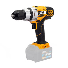 JCB 18V Cordless Drill Driver Li-Ion 2Ah - 5Ah, 13mm 1/2 Keyless Chuck | 21-18DD-B, Bare Unit