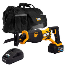 JCB 18V Recip 1x5.0Ah Lithium-Ion Battery and charger in 20 kit bag | 21-18RS-5X-BG