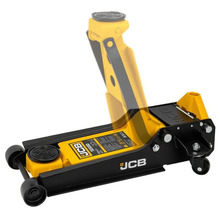 JCB 3 Tonne Hydraulic Trolley Jack, low-Profile, 98-535 mm Lift, Double Pump | JCB-T83508D