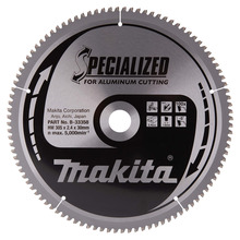 Makita B-33358 B-09684 305mm x 30mm x 100T Specialized Aluminium Saw Blade