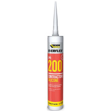 Everbuild 200 Contractors Silicone Transparent 295 ML - 485986