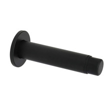 Eclipse Tubular Concealed-Fix Door Stop - Black - 95312