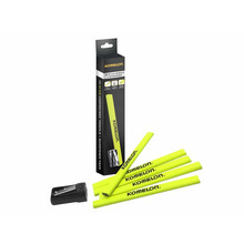 Komelon KOMTUB10 Carpenters Pencil and Sharpener Set, 10 Piece XMS25PENCILS