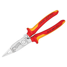 13 96 200 VDE Multifunctional Installation Pliers with Opening Spring 200mm