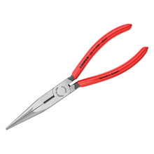 26 11 200 Snipe Nose Side Cutting Pliers Plastic Coated Grips 200mm (8in)
