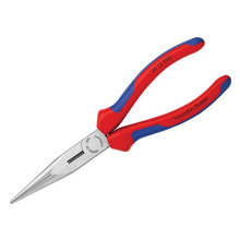 26 12 200 Snipe Nose Side Cutting Pliers Comfort Handles 200mm (8in)
