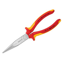 26 16 200 VDE Long Snipe Nose Side Cutting Pliers 200mm