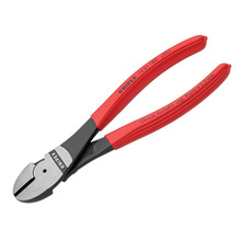 74 01 180 High Leverage Diagonal Cutters Plastic Coated Grip 180mm