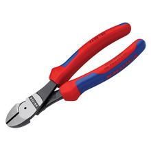 74 02 180 High Leverage Diagonal Cutters Comfort Handles 180mm