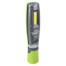Sealey LED1001G LED Twist&reg; Rechargeable Inspection Light 8W COB & 1W SMD