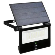 Sealey LED30S Extra-Slim Solar Floodlight with Wall Bracket 30W SMD LED