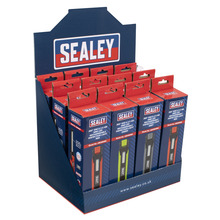 Sealey LED3605DB Rechargeable 360� Inspection Light 10W & 2 x 4W SMD LED - Display Box of 12